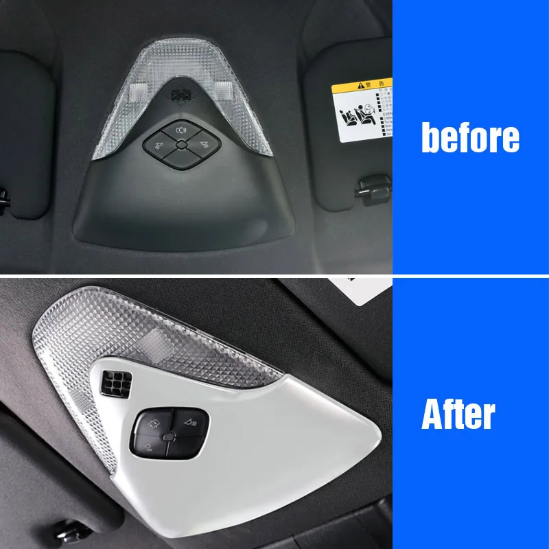 Hivotd автомобильный передний светильник для чтения крышка интерьера бокс очков