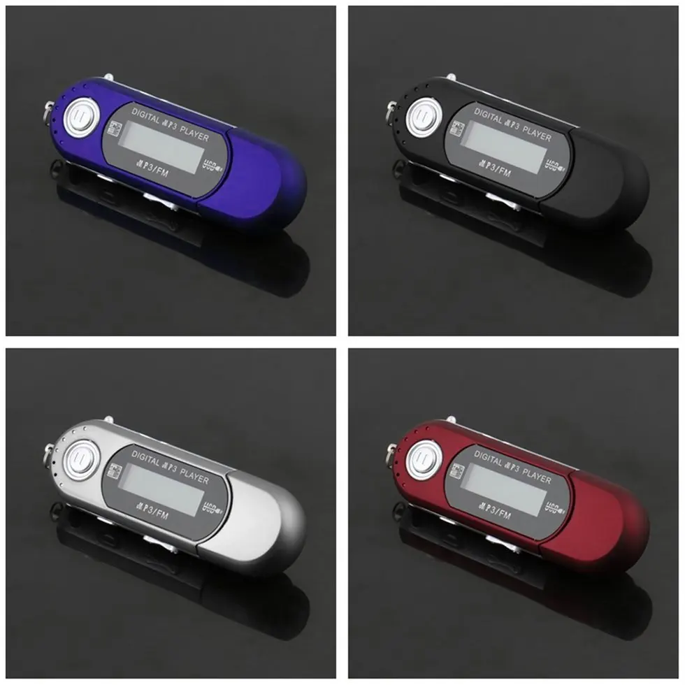 10PCS Mini USB 2.0 Flash Drive High Speed Transfer LCD Display MP3 Music Player | Электроника