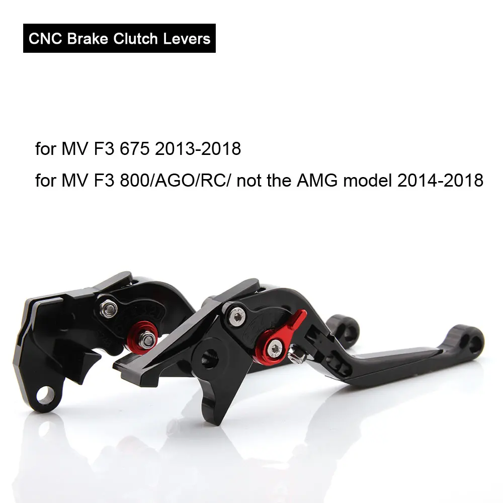 CNC рычаги для MV F3 675 2013 2018 800 AGO RC 2014 мотоциклетные регулируемые Складные Выдвижные