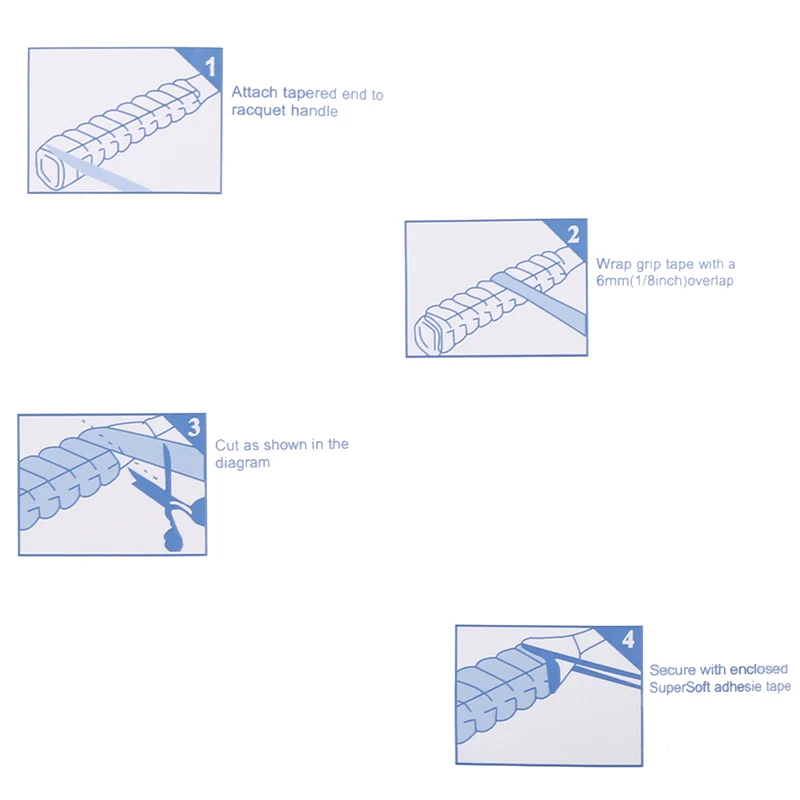 Новинка противоскользящий дышащий спортивный овергрип Теннисный напульсник