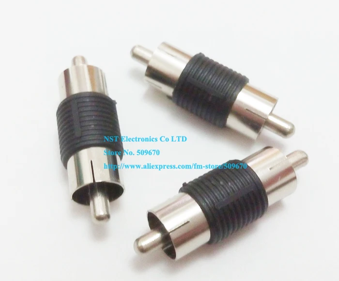 Бесплатная доставка/25 шт./RCA аудио кабель муфта Столяр между штекерами RCA адаптер