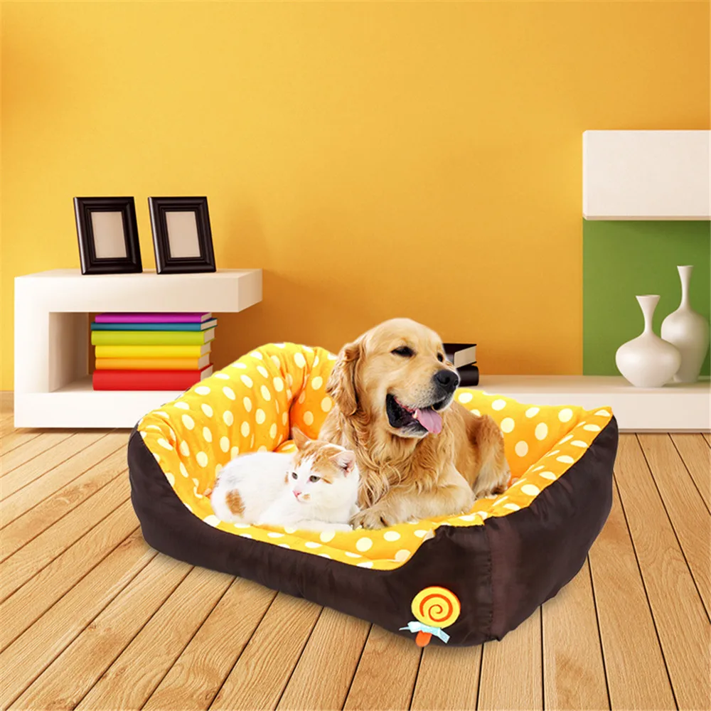 Мягкий теплый коврик для питомника одеяло кошачьего туалета сна милый матрас