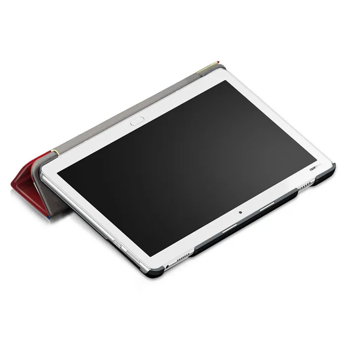 Полиуретановый чехол-подставка для huawei Mediapad M3 Youth Lite 10 BAH-W09 BAH-AL00 10," Tablet+ 2 шт Защитная пленка для экрана