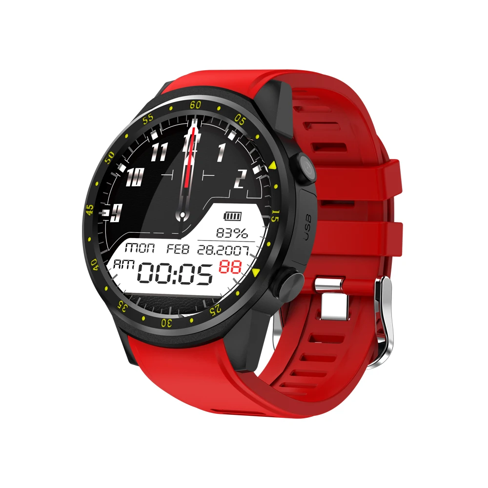 SIAJE F1 Sport Smart Watch with GPS Camera Support Stopwatch Bluetooth Smartwatch SIM Card Wristwatch for Android IOS Phone | Электроника