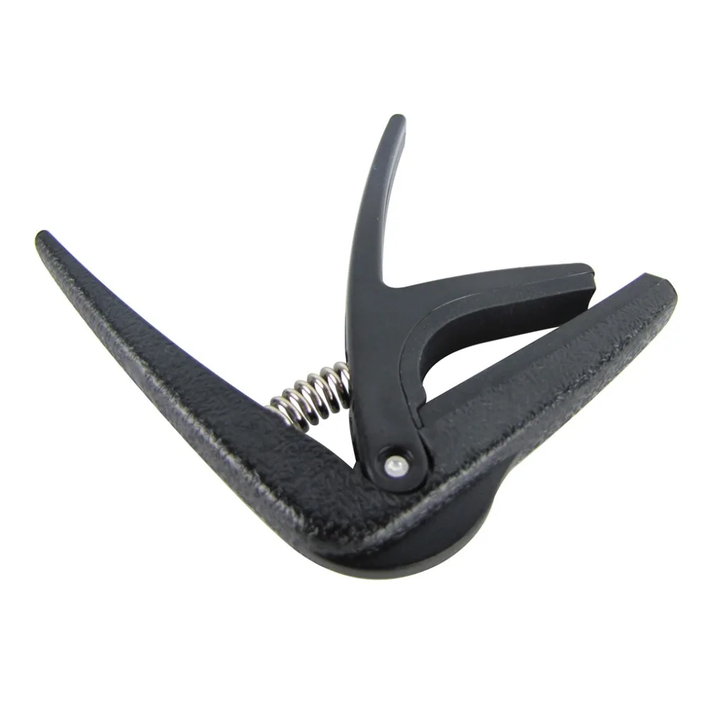 Новый укулеле Capo Мелодия быстрого изменения Ключ Зажим пластиковый черный |