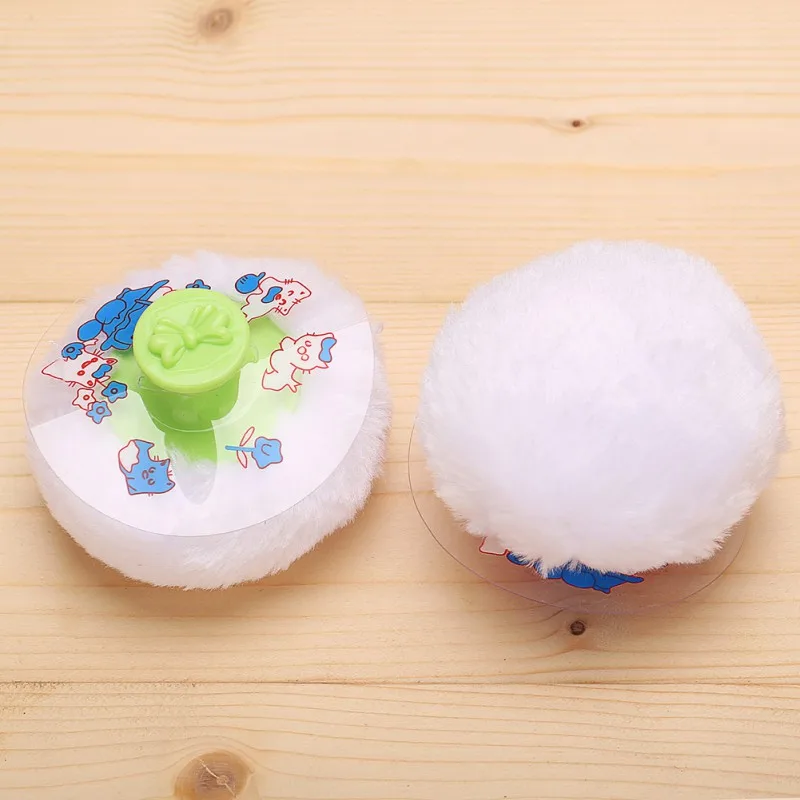 Удобная губка для лица ребенка пуховая пуховка с пуховой коробкой коробка