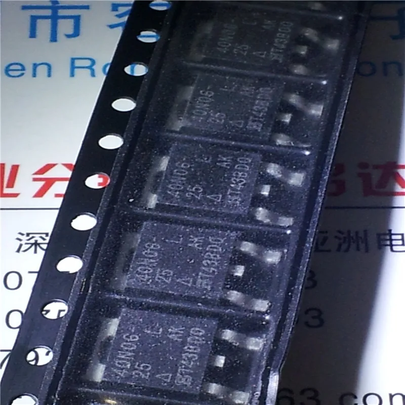 Новый 50 шт./лот SUD40N06-25L 40N06 40N06-25L D2PAK TO252 SMD транзистор большинство FET автомобильный