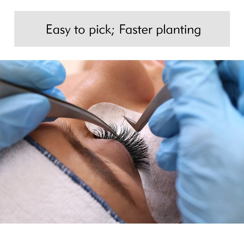 Genielash ресницы эллипса индивидуальное плоское наращивание ресниц Премиум норка