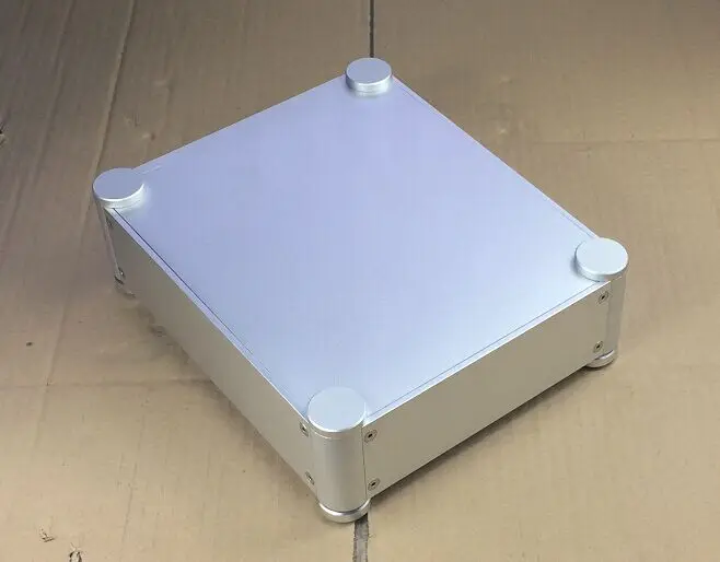 2106T закругленный алюминиевый шасси preamp DAC amp AMP Enclosurecase DIY коробка (210*76*250