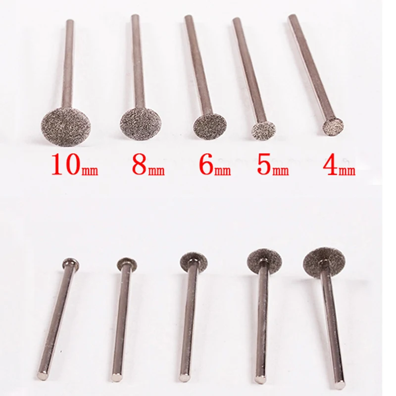 

5pcs High quality diamond tools for granite diamond grinding wheel for dremel rotary tool diamond burs dremel tools accessories