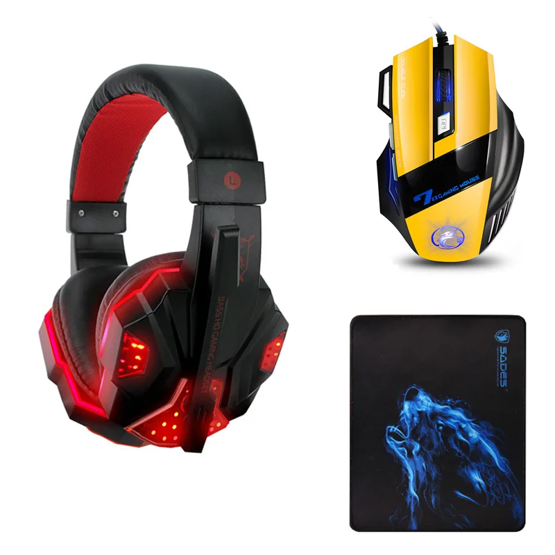Игровые наушники casque Soyto каждый Sy830 лучший компьютер стерео глубокий бас игра