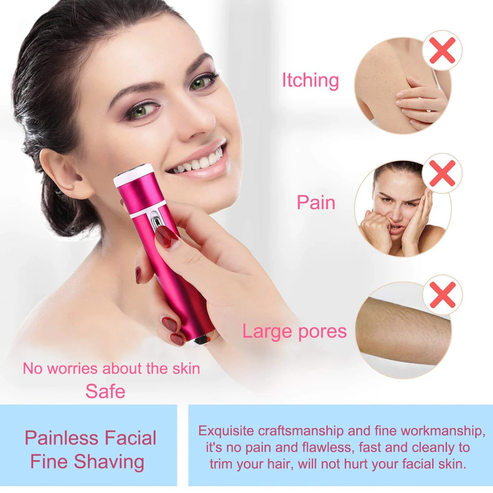Легкий портативный безопасный Электрический инструмент для бритья взрослых