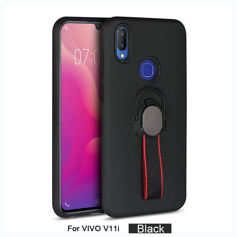 Ring Holder Case For Vivo V11i V11 Pro Cover Silicone Magnetic Luxury Phone Coque V 11 |