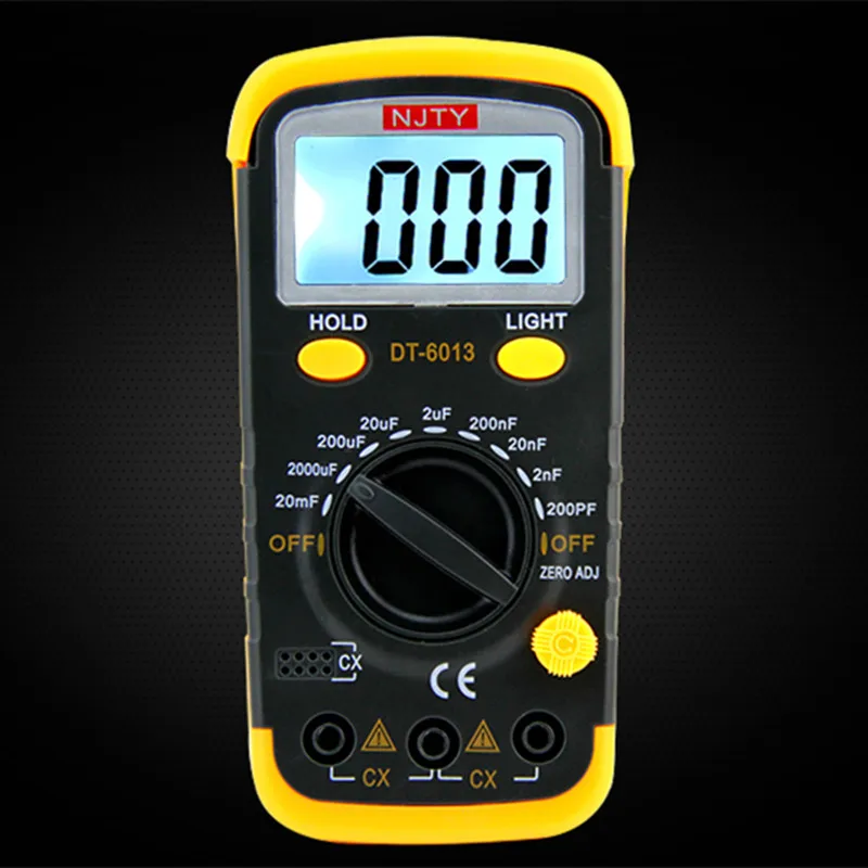 Цифровой измеритель емкости с ЖК дисплеем тестер 200 пФ 20 МФ|tester capacity|tester metertester