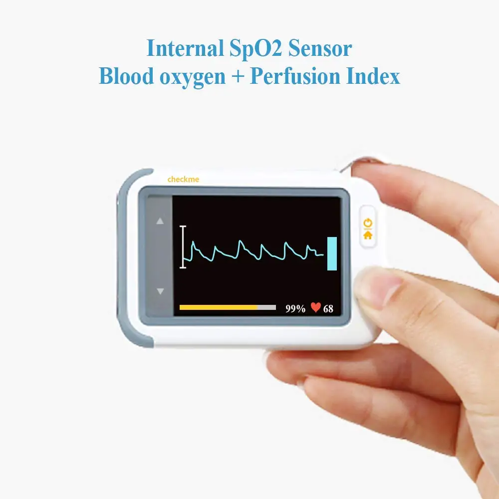 ЭКГ/ЭКГ Holter Tracker Портативный бытовой оксиметр с монитором кровяного давления ПК