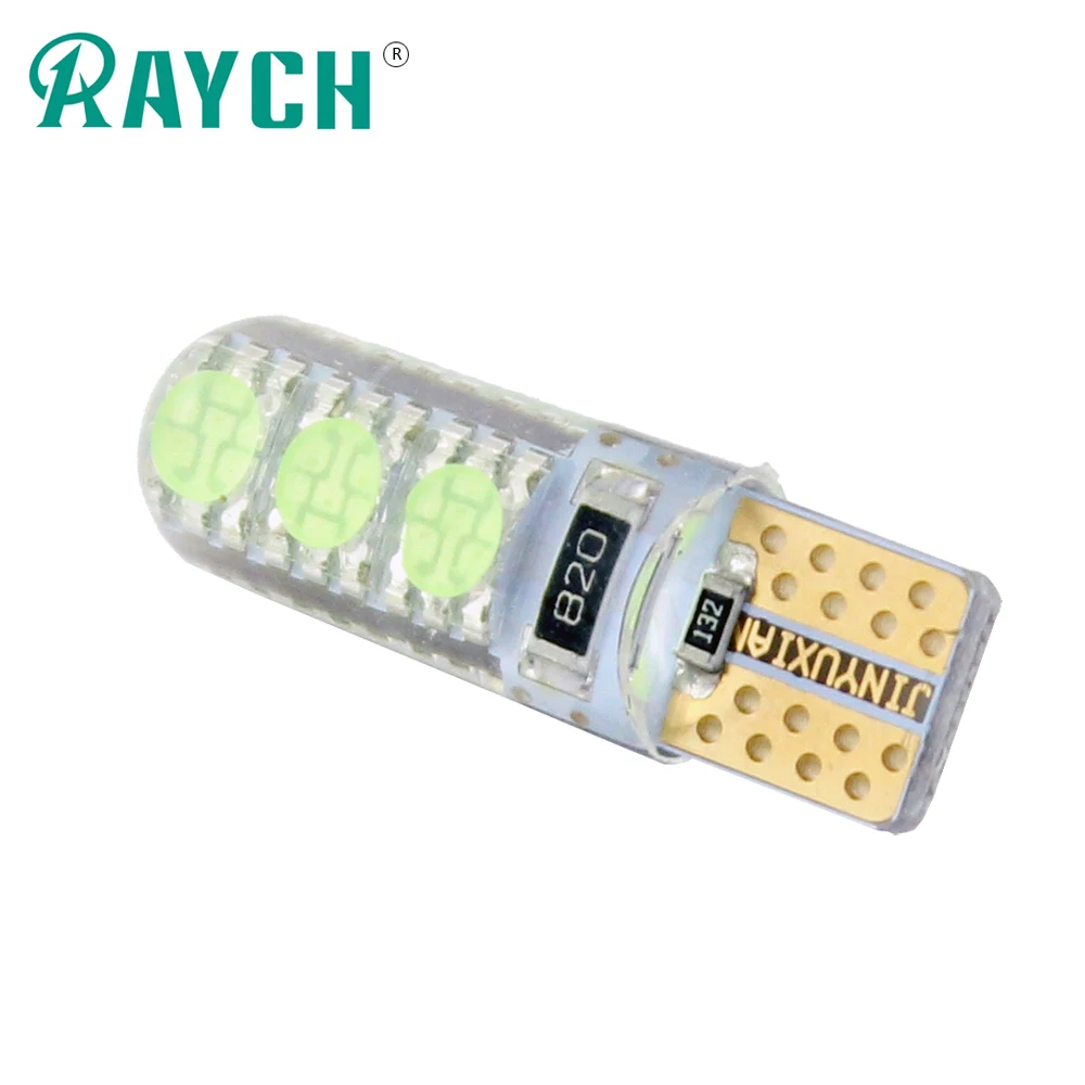 2 шт 12В 5 Вт автомобиля W5W T10 Canbus Светодиодная Лампочка 6030 6SMD 6 светодиодный
