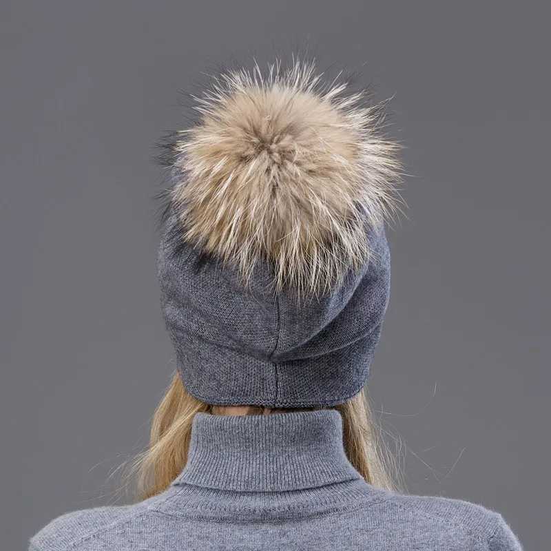 2017 Горячие Шерсть вязаная шапка весна осень теплые наушники два типа одежда