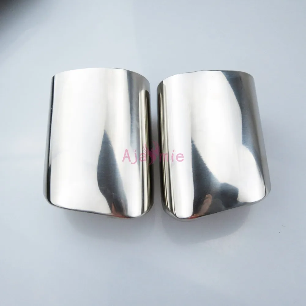 Автомобильный Стайлинг #304 нержавеющая сталь задний хвост глушитель наконечник
