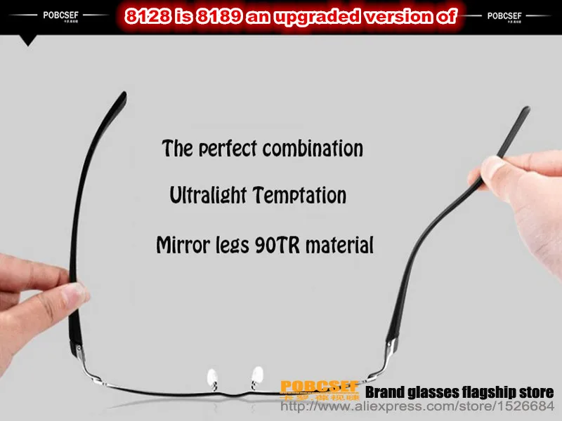 Титановые очки, оправа для мужчин TR90 oculos de grau, компьютерные оптические очки, близорукость, nerd TH8218, бизнес наполовину оправа для очков, оправы