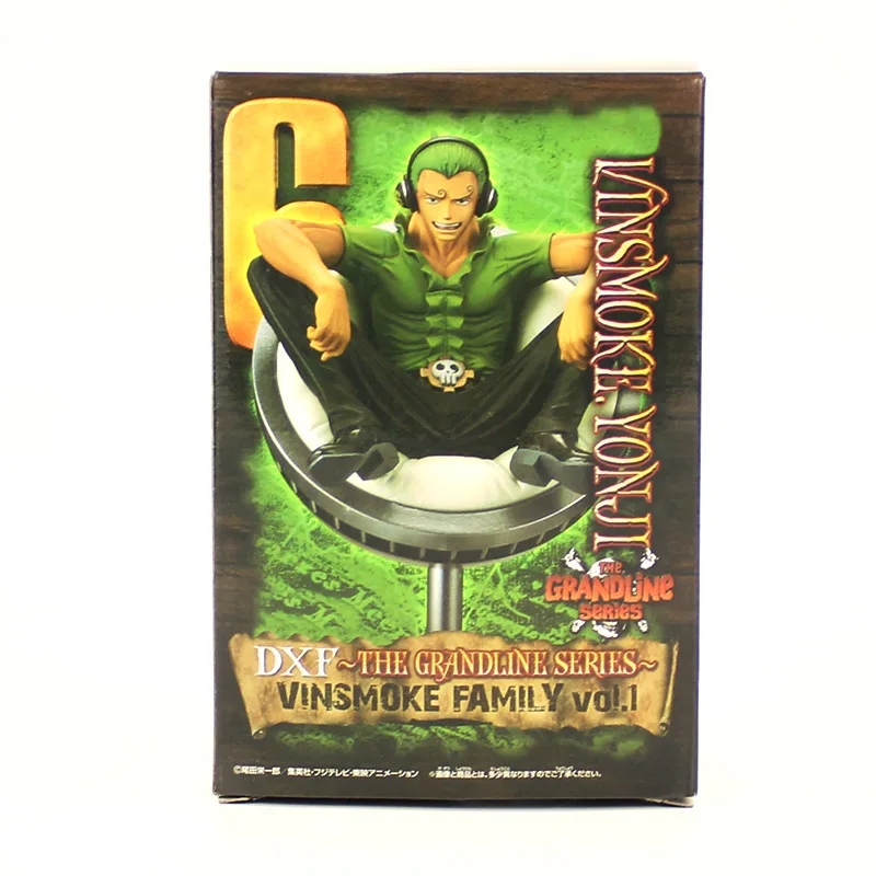 with box -A Аниме Фигурка одна деталь DXF Grandline серия Vinsmoke family Sanji reiju Yonji ПВХ Фигурки Модель игрушки Фигурки - Цвет: with box -A