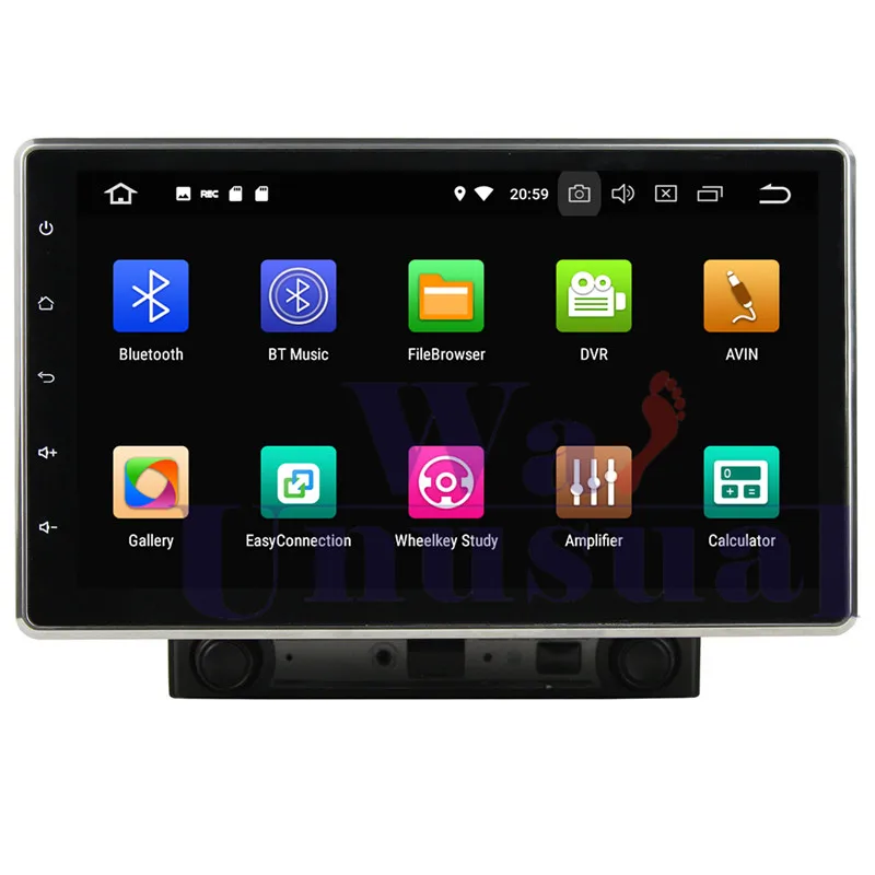 Wanuary Автомобильный gps навигатор Android 8 0 для 10 1 дюймов Универсальный без DVD