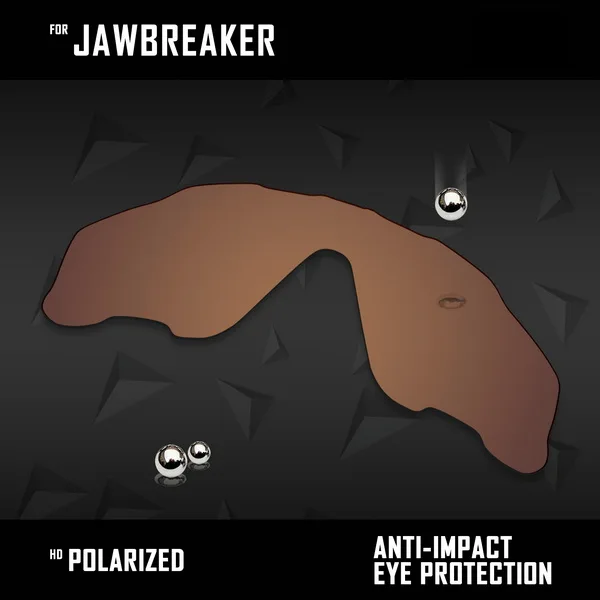 Earth Brown OOWLIT Lenses Replacements For Oakley Jawbreaker Sunglasses Polarized- Multi Colors - Цвет линз: Earth Brown