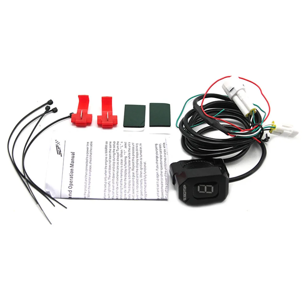 one set Alconstar-1-6 Скоростной мотоцикл ECU крепление шестерни индикатор передачи дисплей EFI двигатель для Yamaha XJR400 FZ16 XJR1300 FZ6 MT03 - Цвет: one set