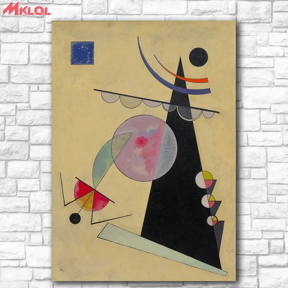 

Bright Unity by Wassily Kandinsky Canvas Painting For Living Room Home Decoration Oil Painting On Canvas Wall Painting No Frame