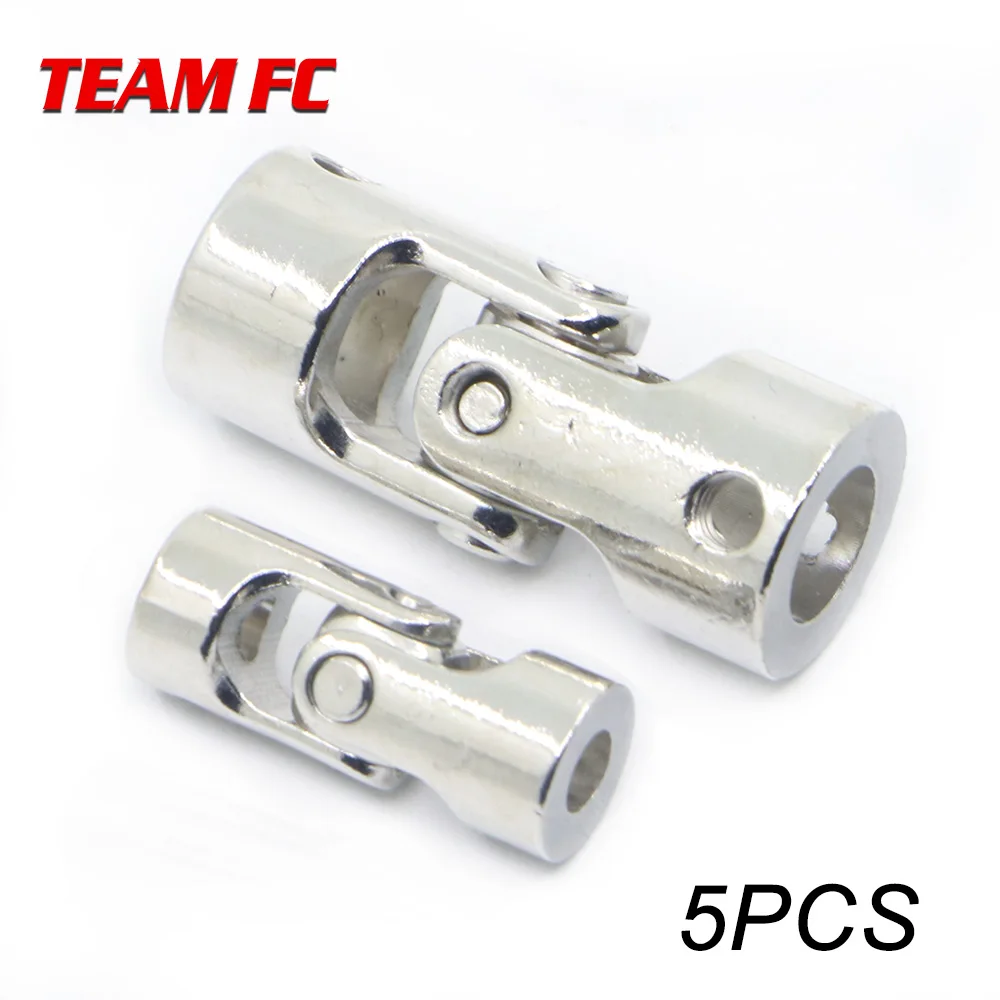 

5pcs 5*8 6*8 4*3.17 mm Universal Joint Connector Model Stainless Steel Metal Cardan Joint Gimbal Motor Shaft combination S232