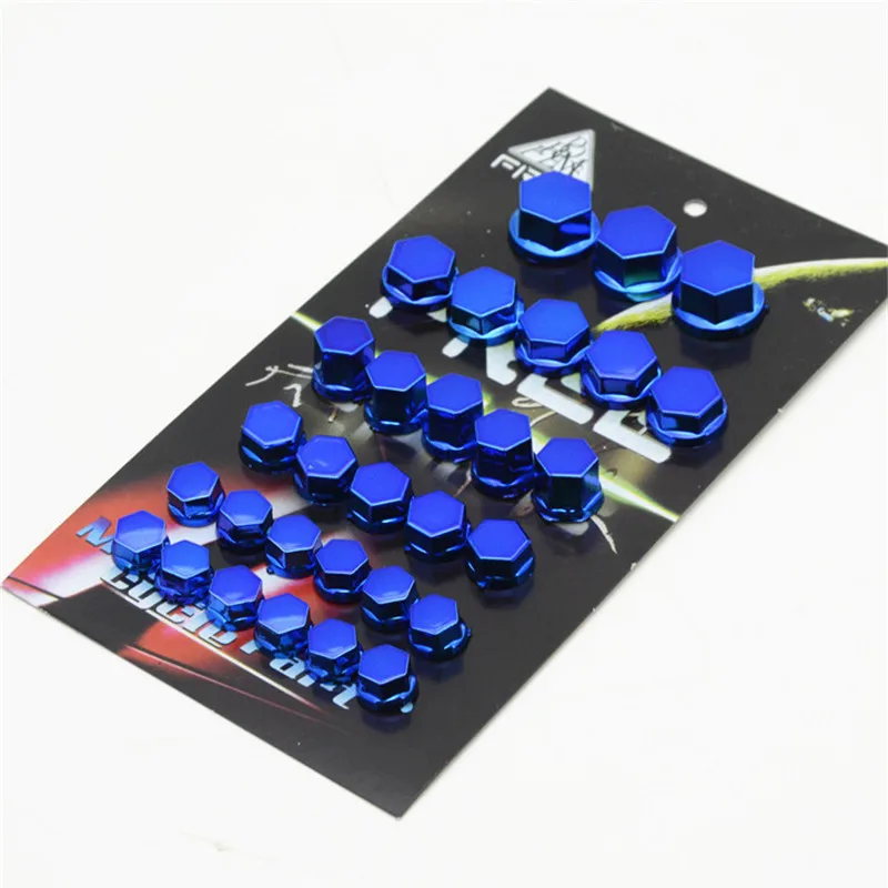 30 шт. винтовая гайка для мотоцикла крышка болта декоративная центрального