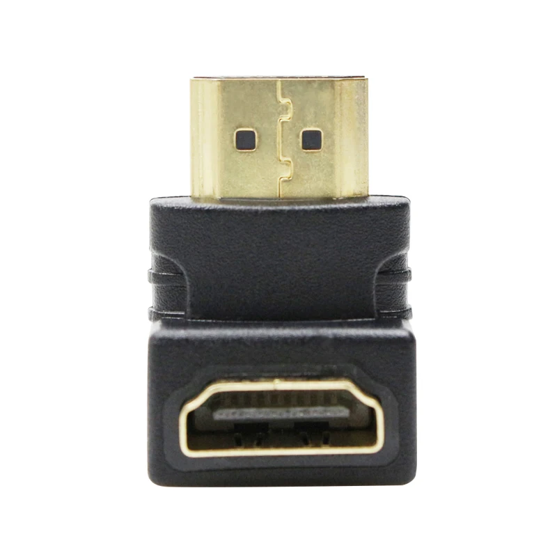 Hdmi-кабель, адаптер преобразователей 270/90 градусов угол HDMI мужчина к HDMI Женский для 1080P HDTV Переходный кабель конвертер удлинитель