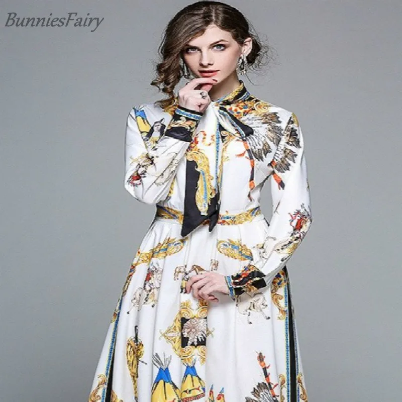 Новинка весны 2018 года от BunniesFairy женское платье трапециевидной формы в стиле