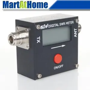 Бесплатная доставка Мини Цифровой измеритель мощности и SWR 120 Вт а VHF/UHF для Yaesu FT