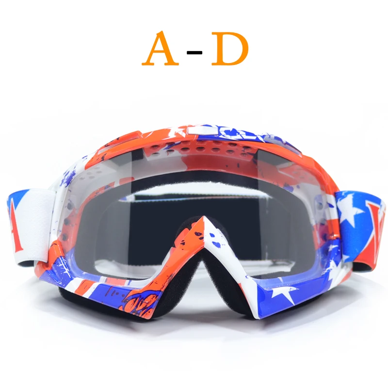 Аксессуары для мотоциклов Сноуборд Лыжный для мужчин Открытый Gafas Casco Мото очки для мотокросса ветрозащитные цветные очки - Цвет: B2