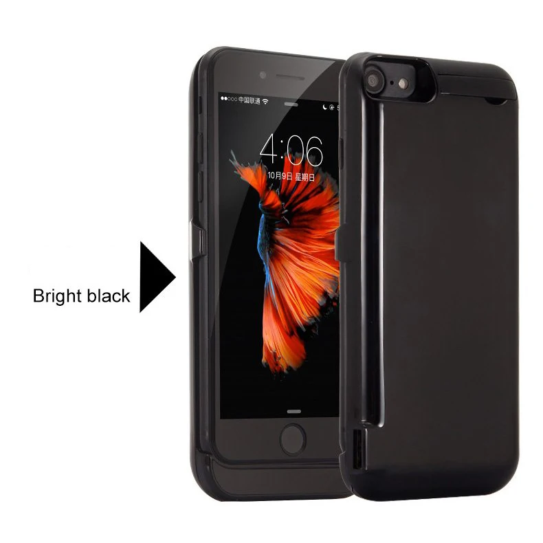 Новинка 100% чехол для зарядки аккумулятора 10000 мАч iPhone 6 6s 7 8 Plus тонкий Ультратонкий