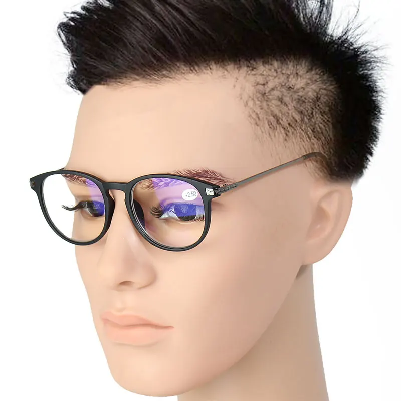 

Transparent Women's Computer Reading Glasses Men Of View Men's Glasses For Reading With Diopters Farsightedness Anti Blueray