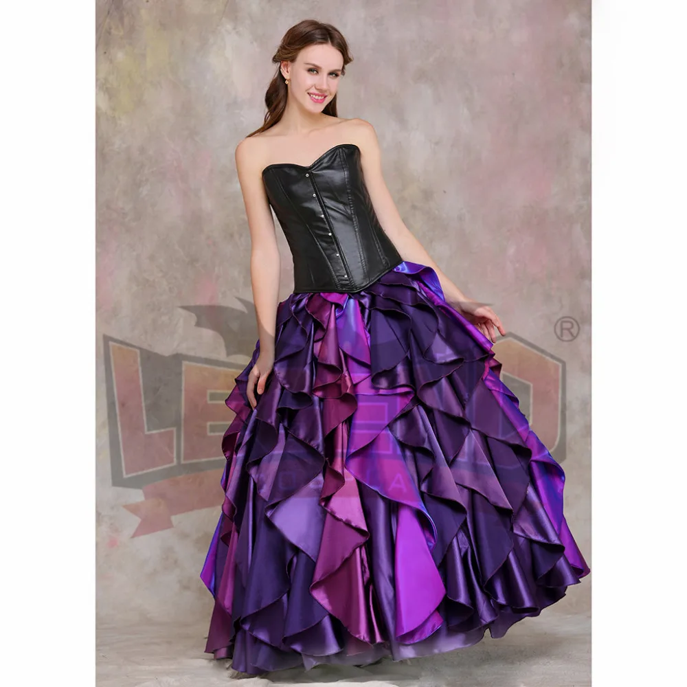 Русалочка морская ведьма платье Урсулы костюм для взрослых женщин маскарадный