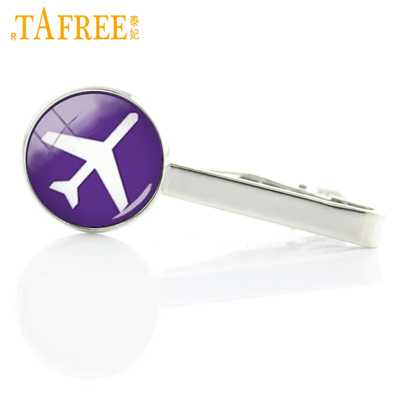 TAFREE модные галстук самолет клип в винтажном стиле зажим для галстука контактный
