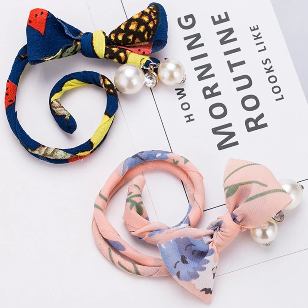 PINKSEE корейская детская кормушка для волос сделай сам простая головка булочки