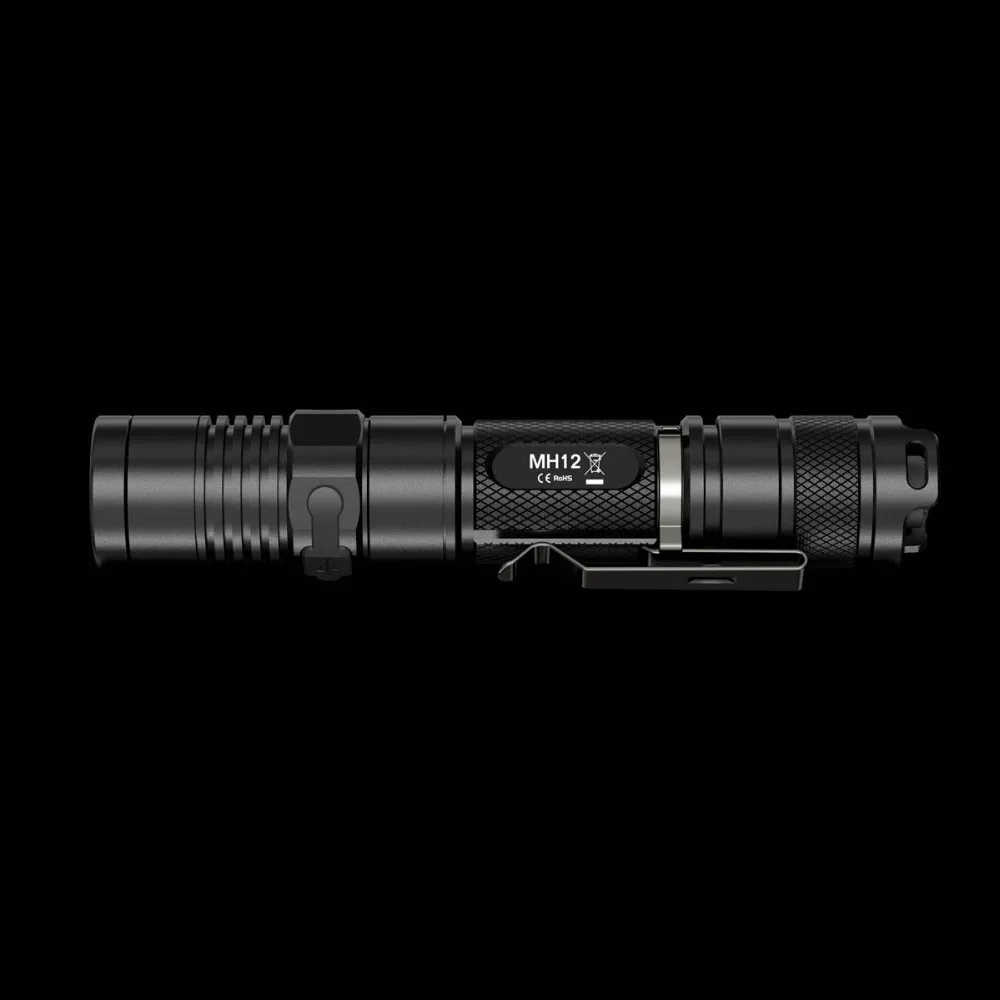 NITECORE MH12 MH12W лм U2 светодиодный перезаряжаемый фонарик спасательный портативный