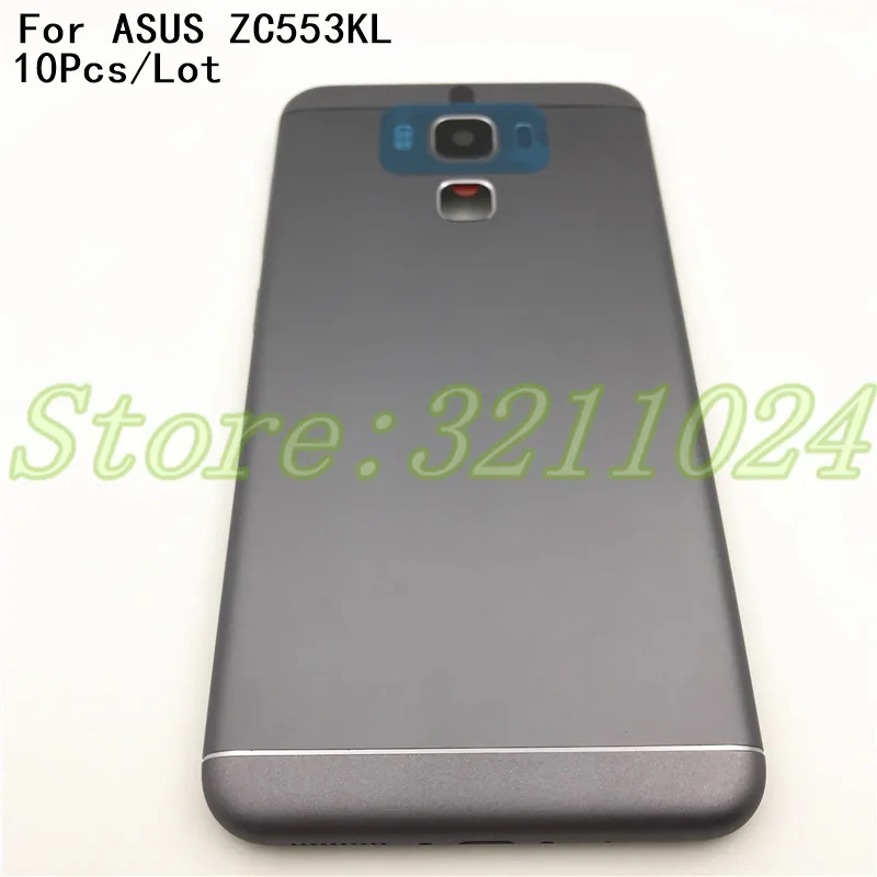 

10Pcs/Lot Original New Battery Cover Housing For ASUS Zenfone 3 Max ZC553KL Back Cover Door Case With Logo