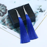 lzhlq 2 pairs of tassel earrings for women