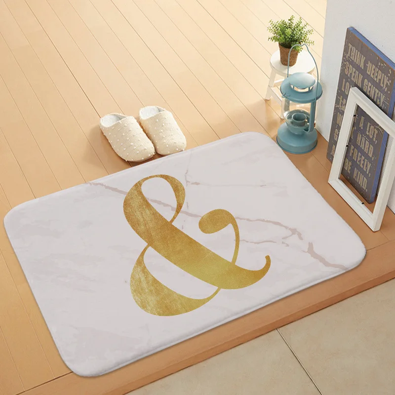 40*60 см мраморный коврик для ванной с принтом комнаты водопоглощающий ковер