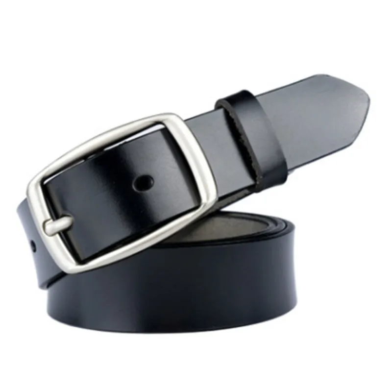 

2019 New Fashion Wide Genuine Leather Belt Woman Vintage Cow Skin Belts Women Top Quality Strap Female for Jeans