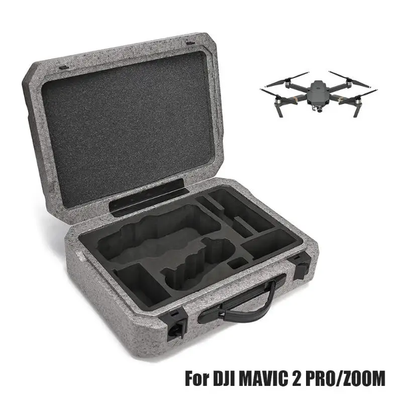 ALLOET Foam Чемодан большой емкости портативный камера Дрон коробка сумка для DJI MAVIC 2 Pro/зум Дрон камера сумки чехол