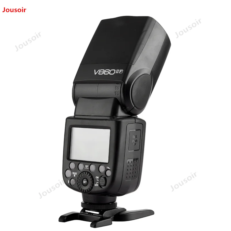 Вспышка Speedlite для литий-ионной батареи Godox V860II-S 860II-N V860II-C GN60 TTL HSS S/N/C/O/F CD50 T03Y |