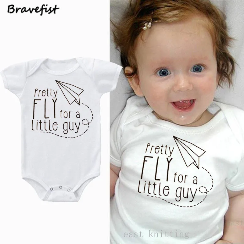 

Fashion Paper Aircraft Newborn Bodysuits White Short Sleeve Round Neck Summer Boys Girls Clothes For Baby 0-2Months Outfits 2018