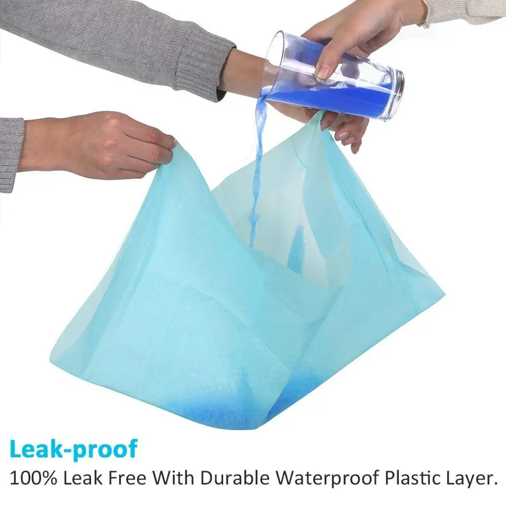 100 шт. собака пи колодки подгузник для животных супер впитывающее утечки