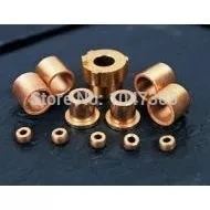 45*55*55mm  Powder Metallurgy oil bushing  porous bearing  Sintered copper sleeve