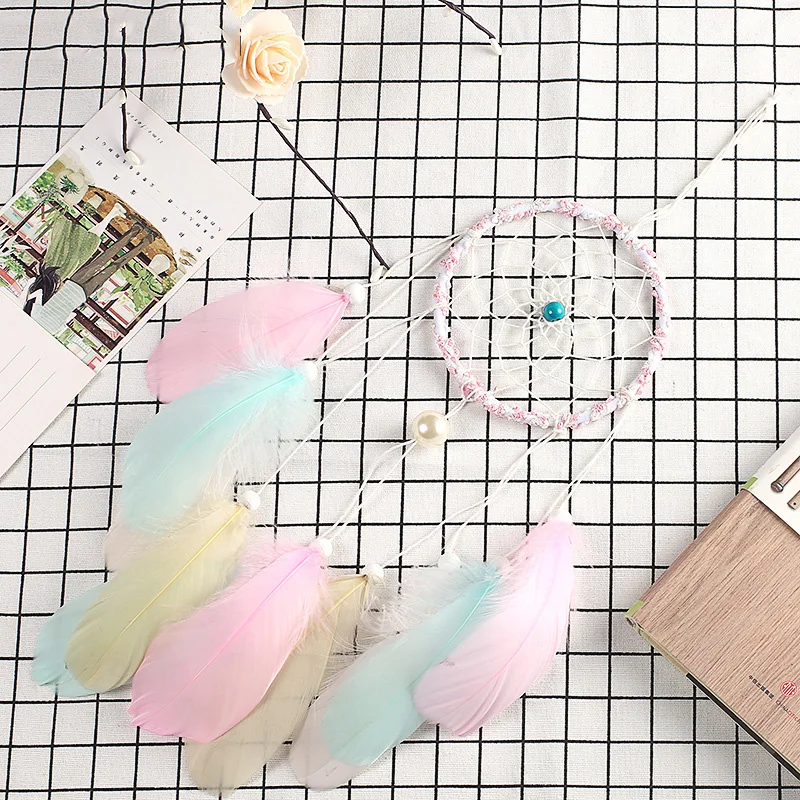 FHEAL летающие колокольчики DIY ловец снов ручной работы наборы подарки Dreamcather перо